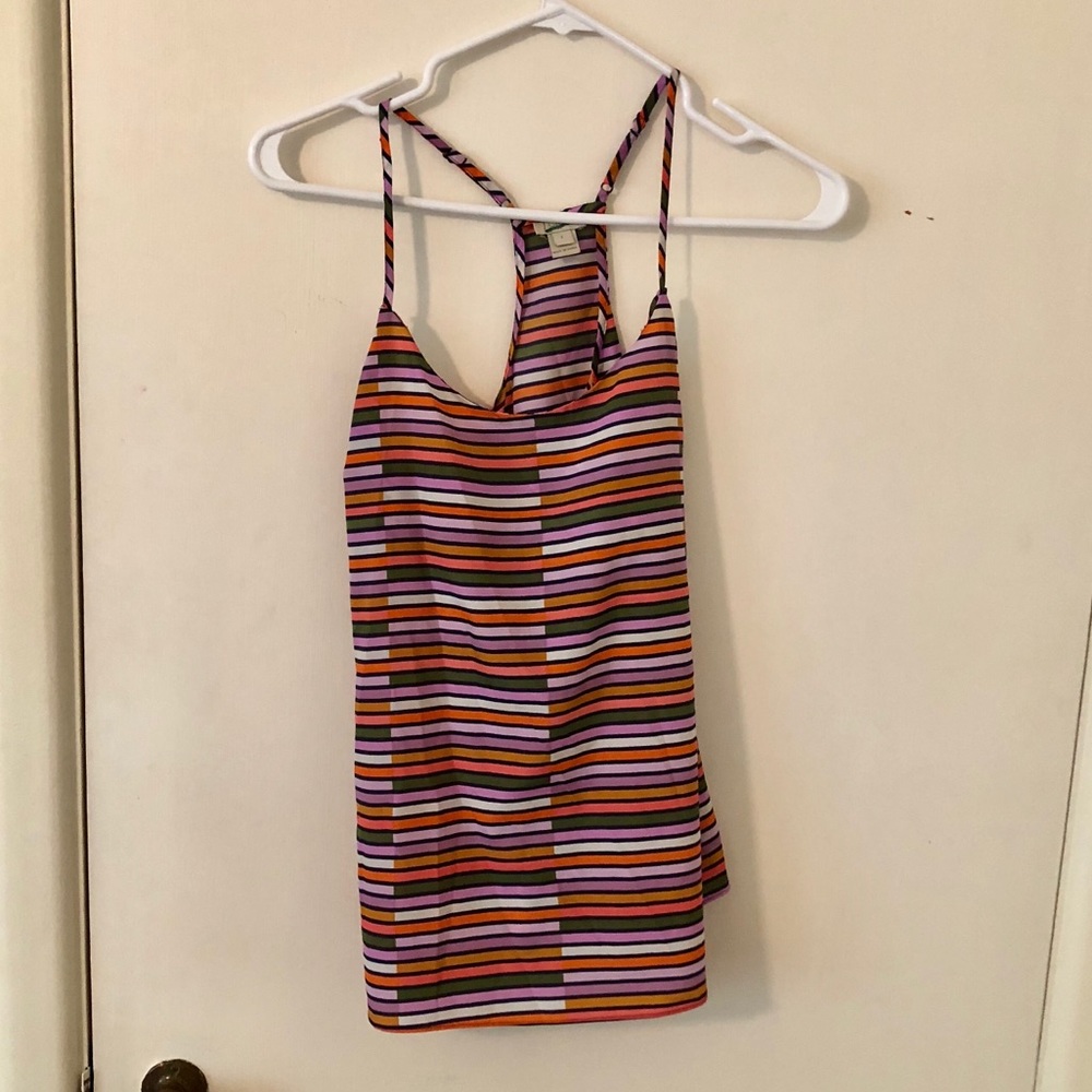 J. Crew | Striped Racerback Cami Size 2